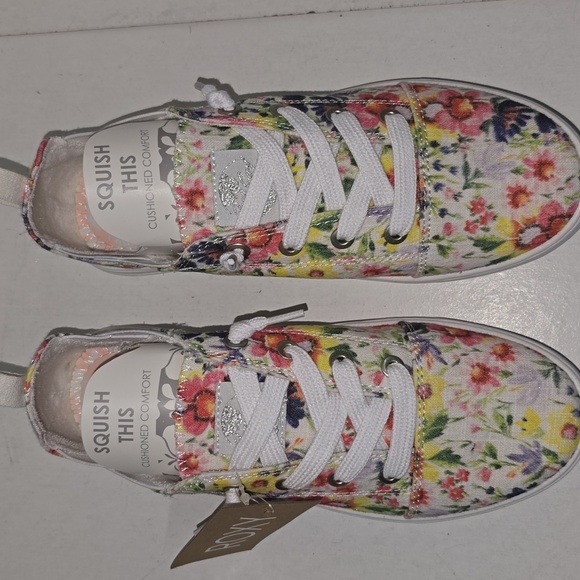 Roxy Libbie Slide On Canvas Floral Print Memory Foam Womens Size 6 NWT - Picture 2 of 11